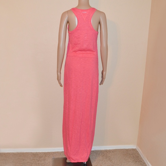 CALVIN KLEIN Performance Pink Racerback Maxi Dress - Picture 5 of 6